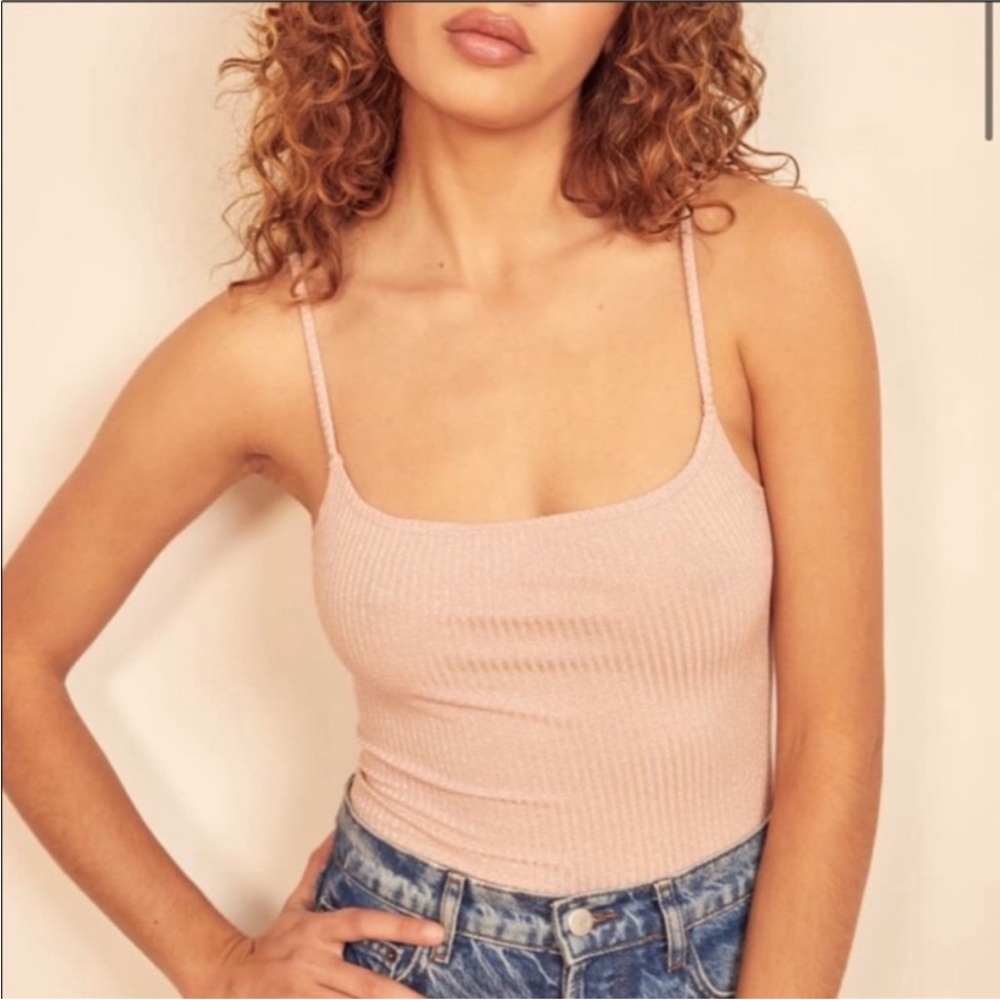 *NWT* Reformation Starry Top - Pink